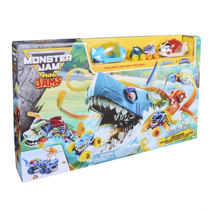 Monster Jam podmorski set s mini autima