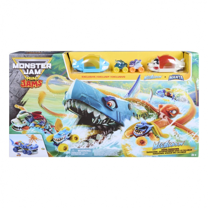 Monster Jam podmorski set s mini autima