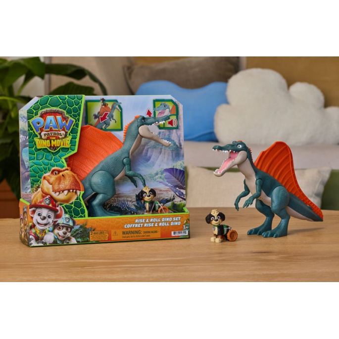 Psići u ophodnji The Dino Movie: veliki dinosaur sa zvukovima i Rex