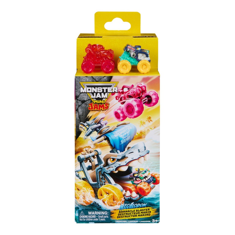 Monster Jam set brod koji ispaljuje mini autiće
