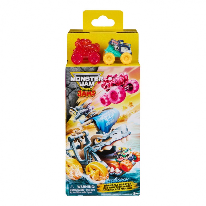 Monster Jam set brod koji ispaljuje mini autiće