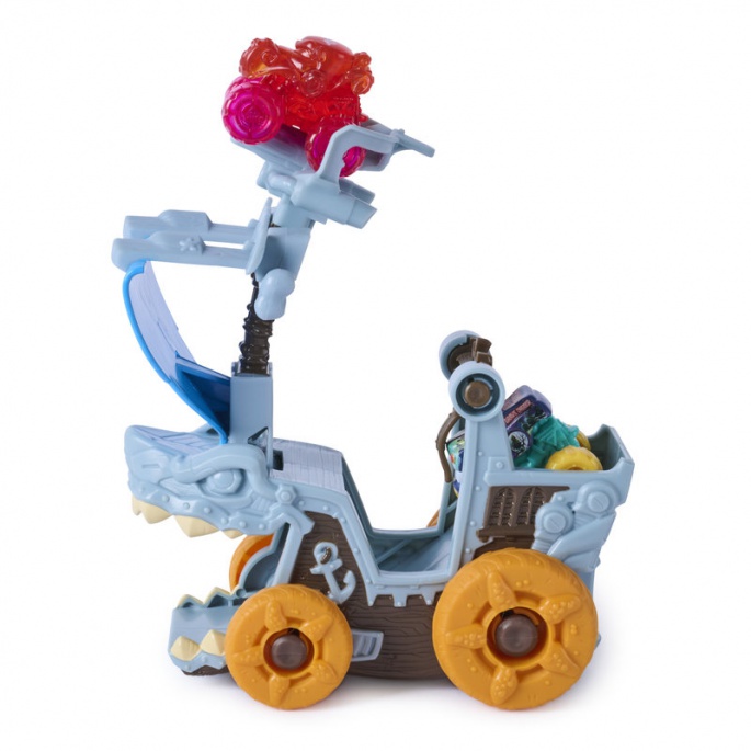 Monster Jam set brod koji ispaljuje mini autiće