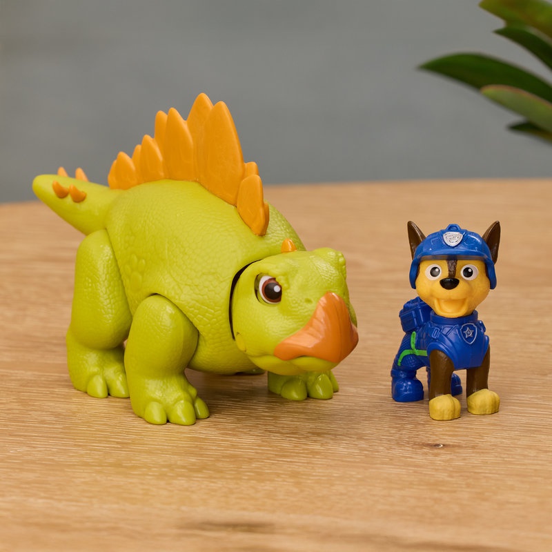 Psići u ophodnji The Dino Movie: figura dinosaura sa zvukovima + Chase