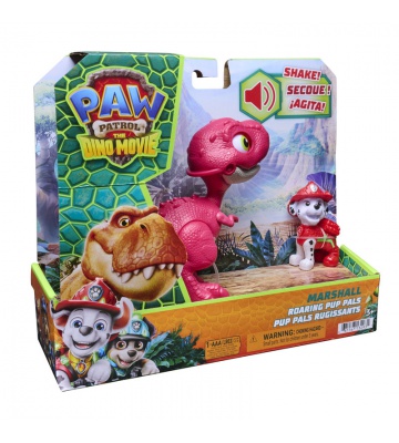 Psići u ophodnji The Dino Movie: figura dinosaura sa zvukovima + Marshall