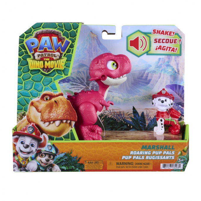 Psići u ophodnji The Dino Movie: figura dinosaura sa zvukovima + Marshall