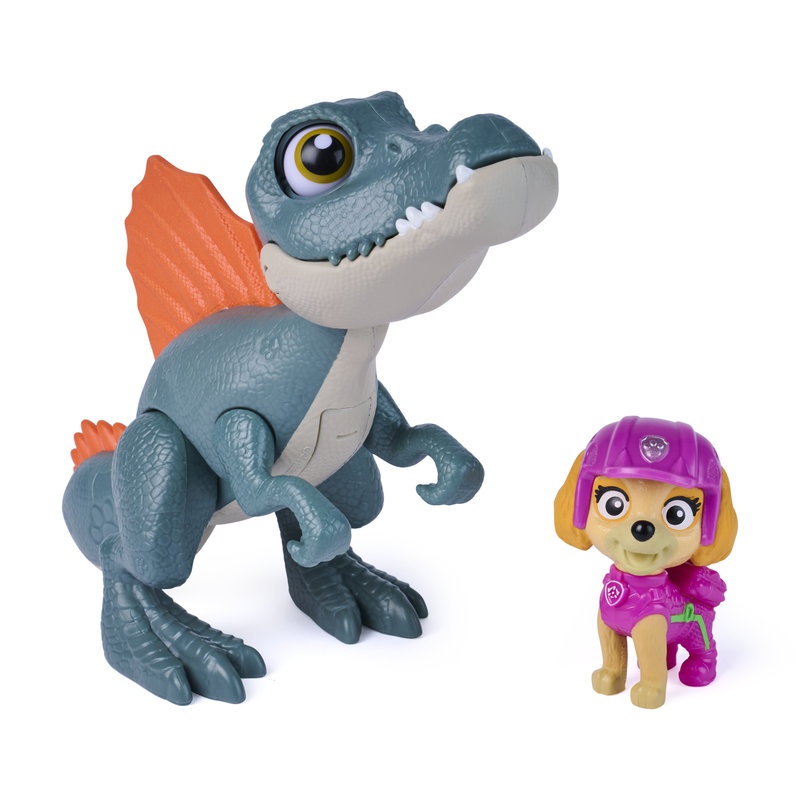 Psići u ophodnji The Dino Movie: figura dinosaura sa zvukovima + Skye
