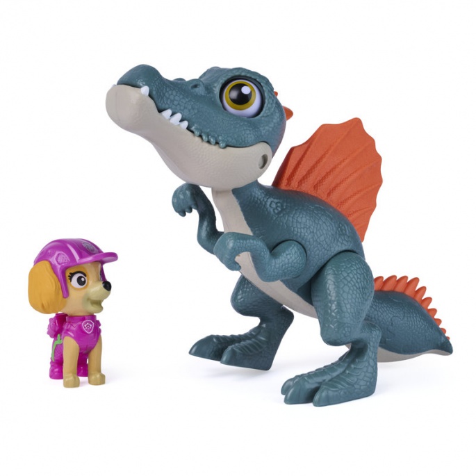 Psići u ophodnji The Dino Movie: figura dinosaura sa zvukovima + Skye