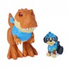 Psići u ophodnji The Dino Movie: figura dinosaura sa zvukovima + Rex