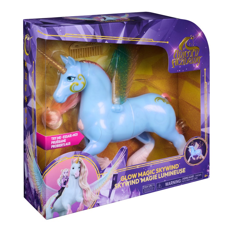 Akademija za jednoroge jednorožac Skywind sa svjetlima i zvukovima