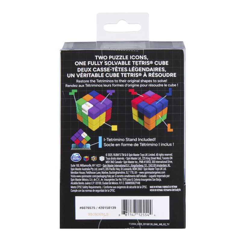 Rubiks kocka 3x3 Tetris