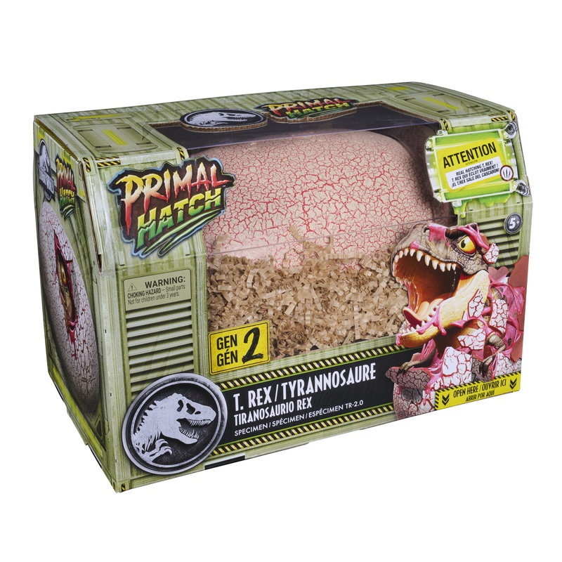 Primal Hatch Dino interaktivni T-Rex izlegli iz jajeta sivi