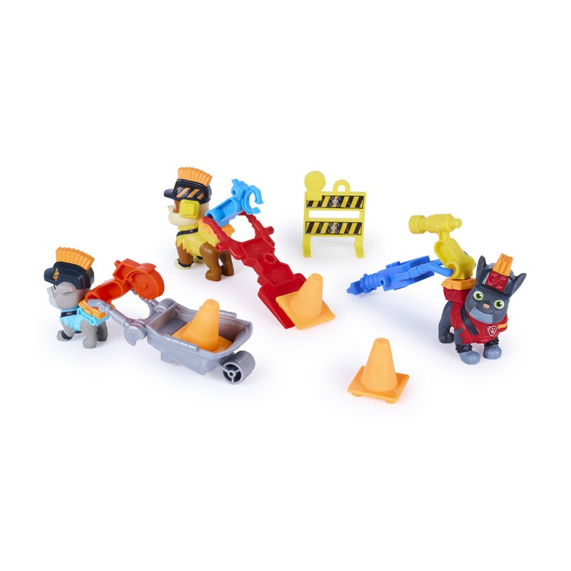 Rubble i ekipa 3 figure s 6 dodacima