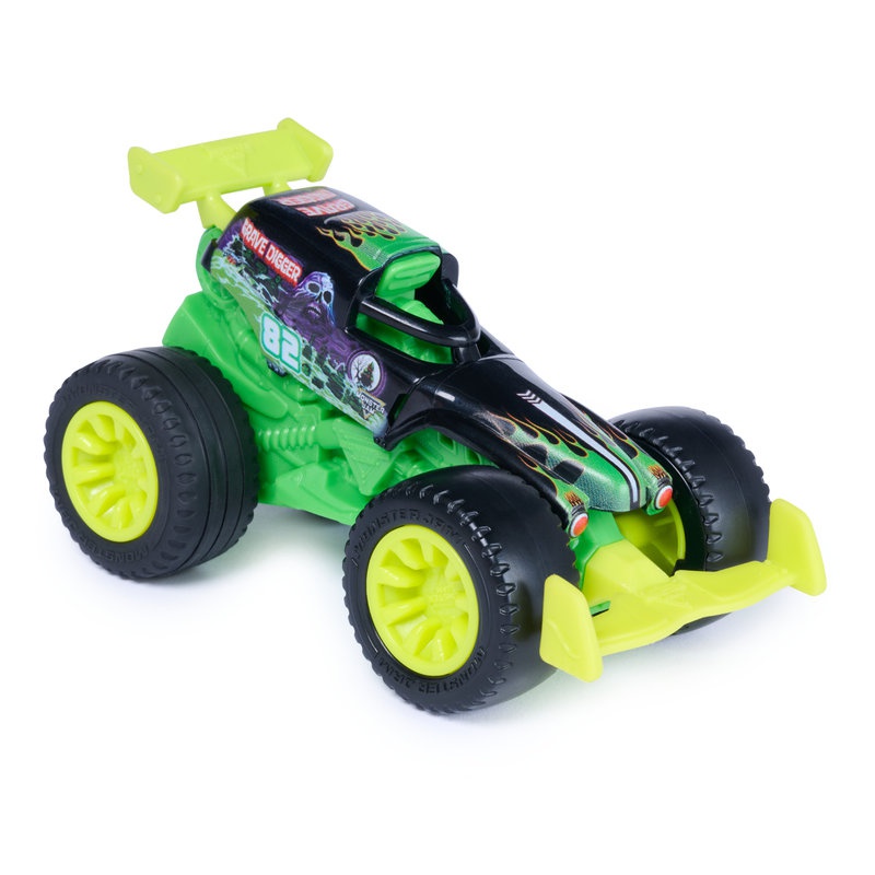 Monster Jam Monster Motor svjetlosni Grave Digger 1:64