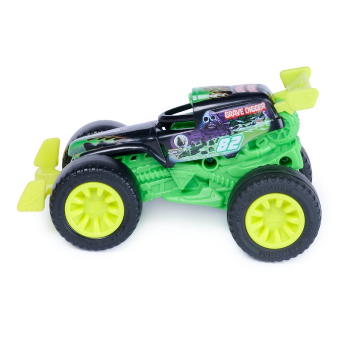 Monster Jam Monster Motor svjetlosni Grave Digger 1:64