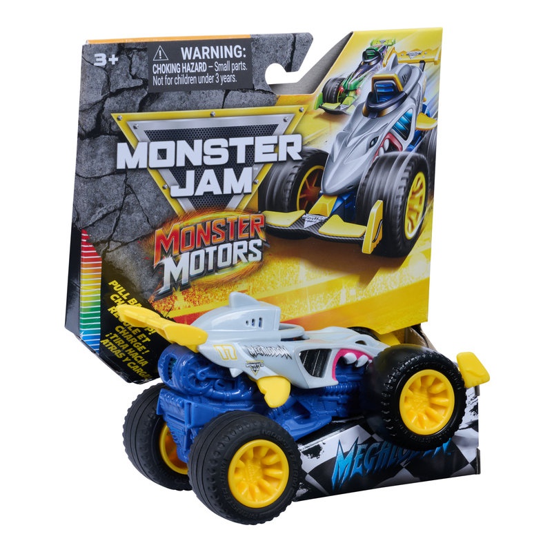 Monster Jam Monster Motor svjetleći Megalodon 1:64