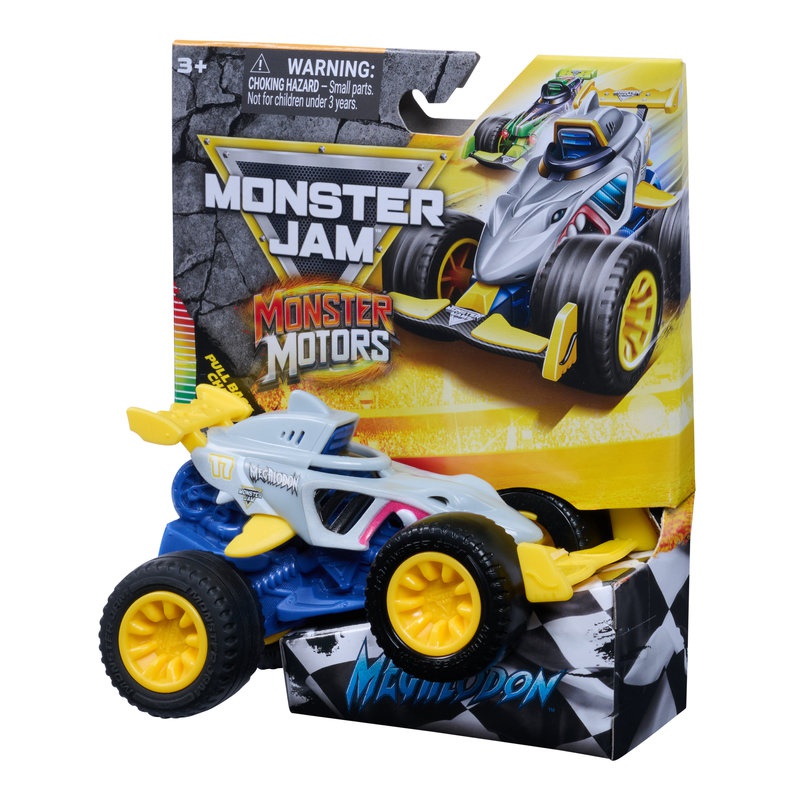Monster Jam Monster Motor svjetleći Megalodon 1:64
