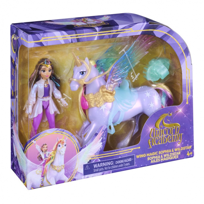 Akademija za jednoroge čarobna krila Wildstar i Sophia 11 cm