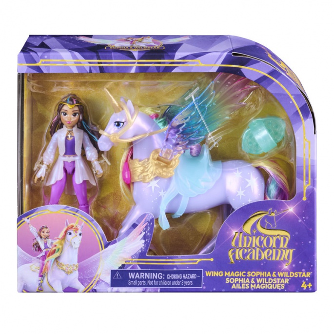 Akademija za jednoroge čarobna krila Wildstar i Sophia 11 cm