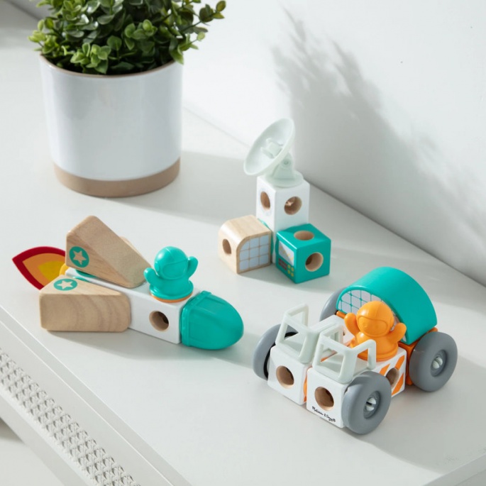 Melissa & Doug Blockables građevni set svemir