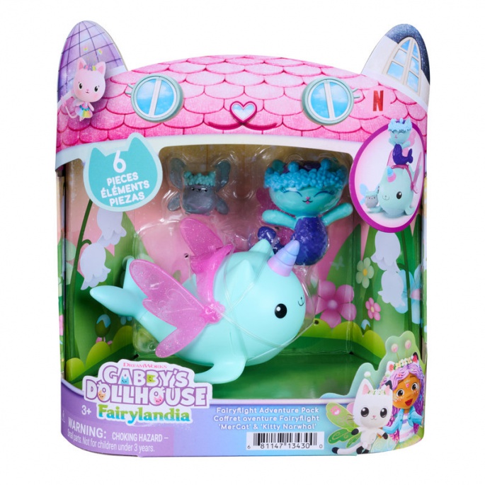 Gabina kuća lutaka vilinski prijatelji Kitty Narwhal