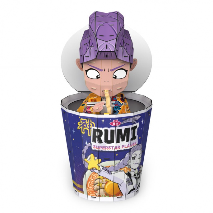 Puzzle K-pop ramen šalica 3D