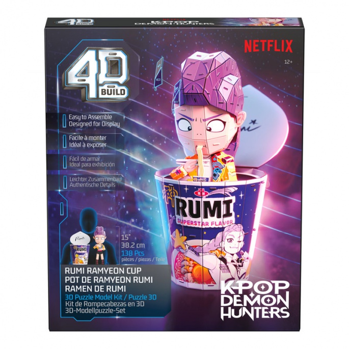 Puzzle K-pop ramen šalica 3D