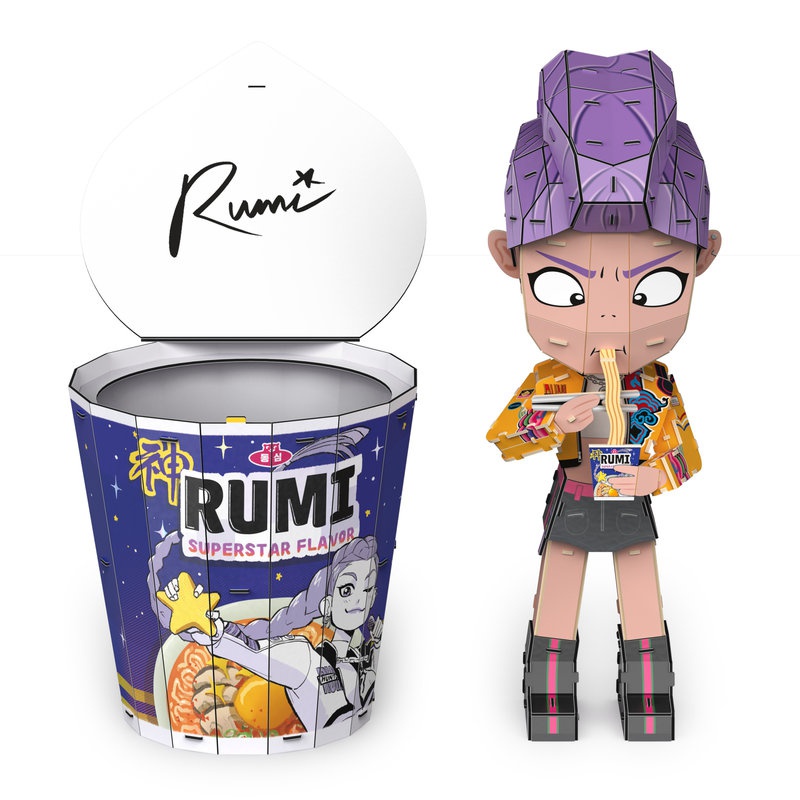 Puzzle K-pop ramen šalica 3D
