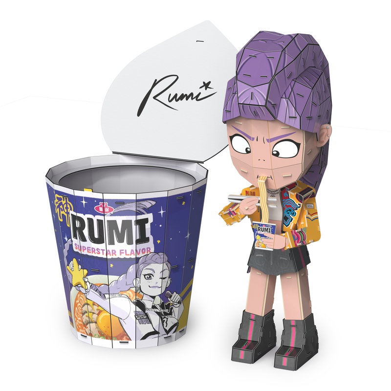 Puzzle K-pop ramen šalica 3D