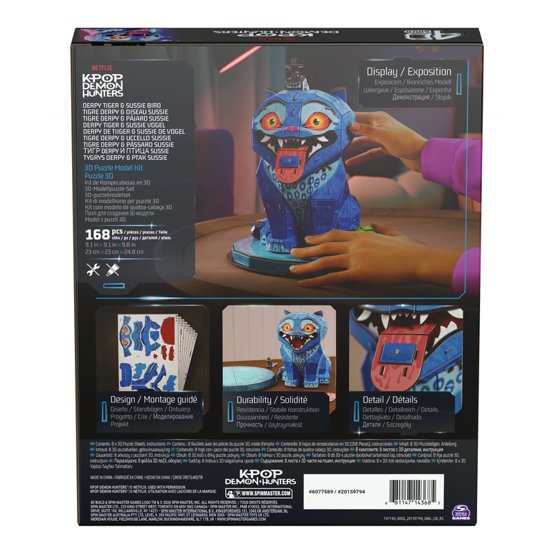 Puzzle K-pop Derpy tigar 3D