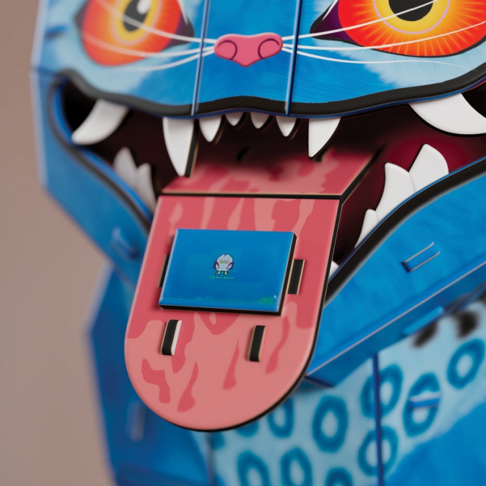 Puzzle K-pop Derpy tigar 3D