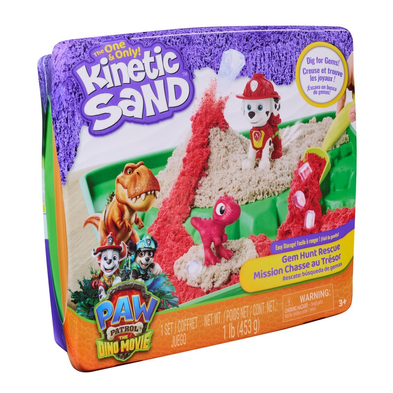 Kinetic Sand Psići u ophodnji The Dino Movie: komplet s likom Marshall