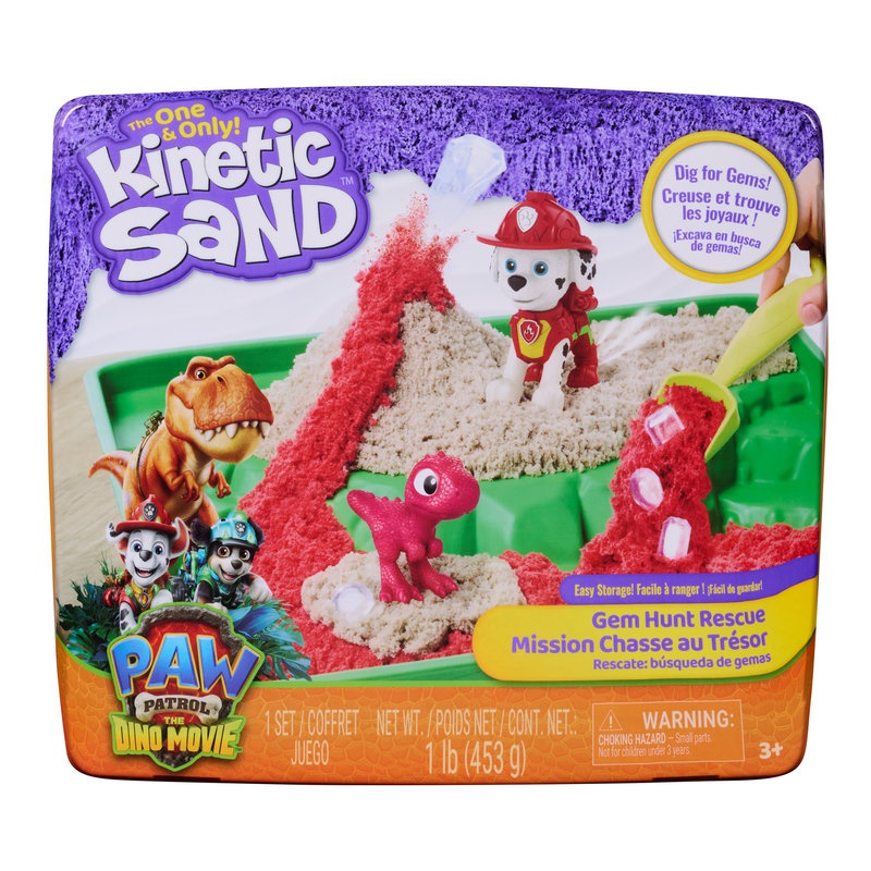 Kinetic Sand Psići u ophodnji The Dino Movie: komplet s likom Marshall