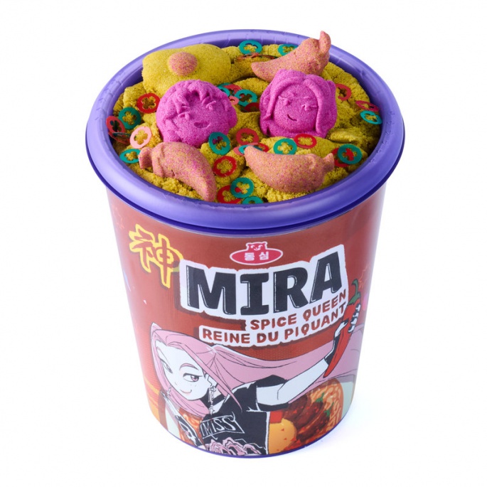 Kinetic Sand K-pop Mira ramen juha