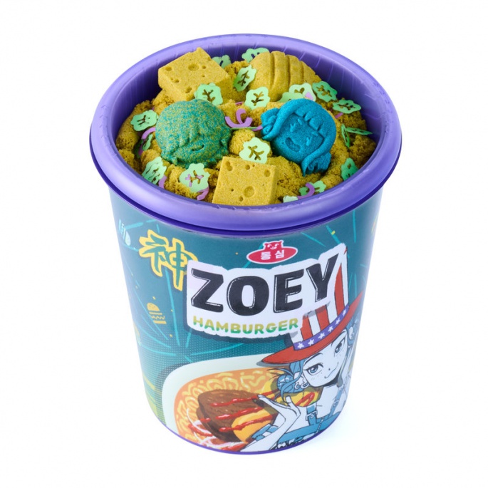 Kinetic Sand K-pop Zoey ramen juha