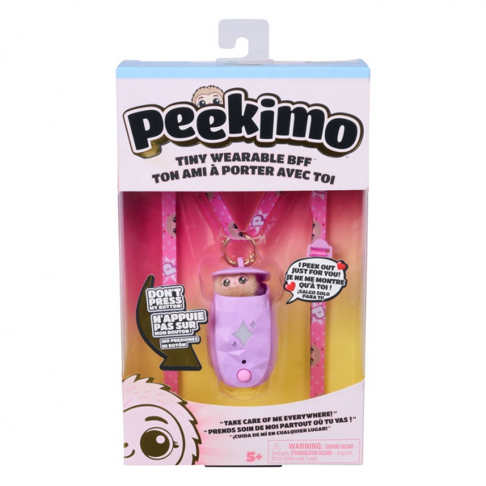 Peekimo interaktivni ljubimac ljubičasti