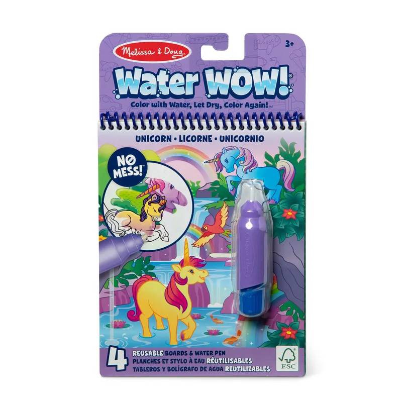 Melissa & Doug Water WOW čarobiranje vodom jednorog