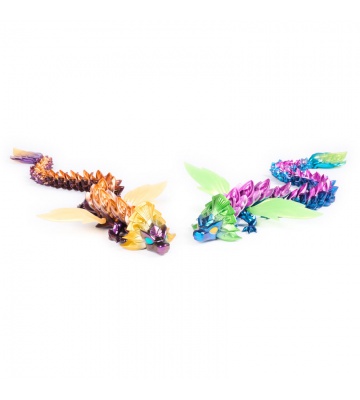 CrystaLynx Dragons veliki savitljivi Zmaj Solaris 60 cm
