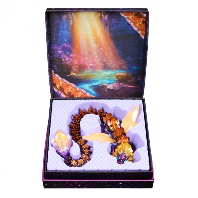 CrystaLynx Dragons veliki savitljivi Zmaj Solaris 60 cm