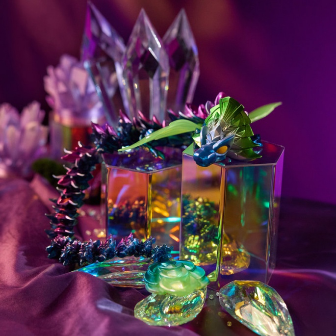 CrystaLynx Dragons veliki fleksibilni Zmaj Spectris 60 cm