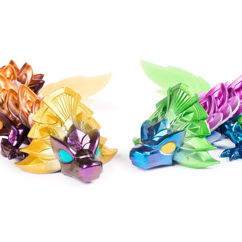 CrystaLynx Dragons veliki fleksibilni Zmaj Spectris 60 cm