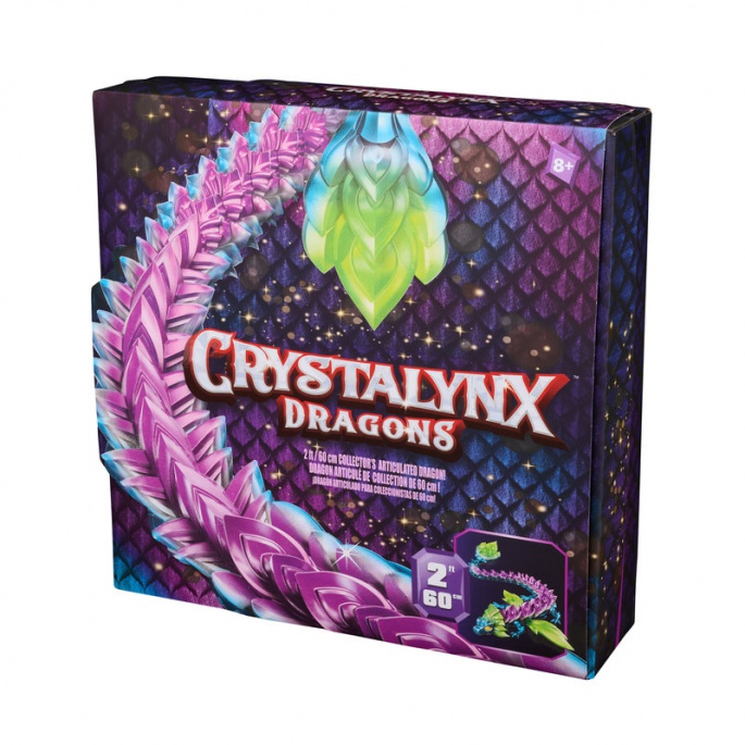CrystaLynx Dragons veliki fleksibilni Zmaj Spectris 60 cm