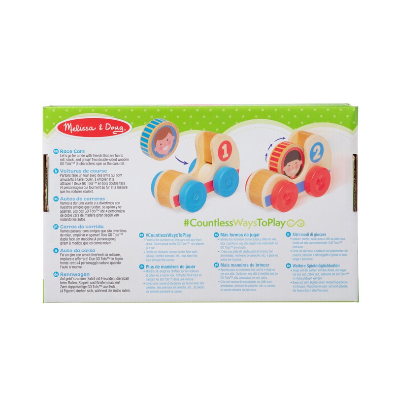 Melissa & Doug Go Tots autići za utrku