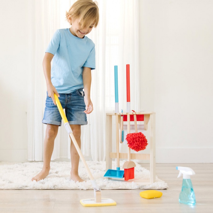 Melissa & Doug drvene igračke set za čišćenje