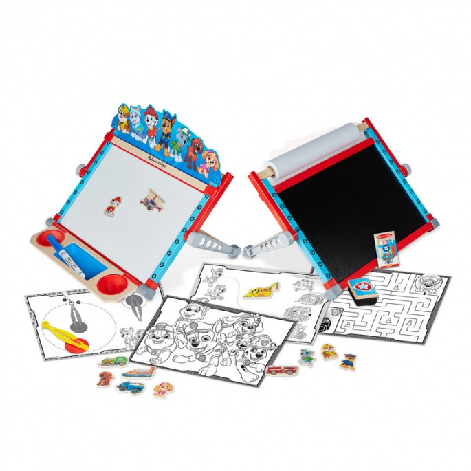 Melissa & Doug stolna kreativna ploča s motivom Psići u ophodnji