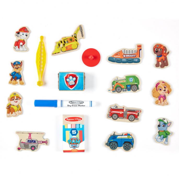 Melissa & Doug stolna kreativna ploča s motivom Psići u ophodnji