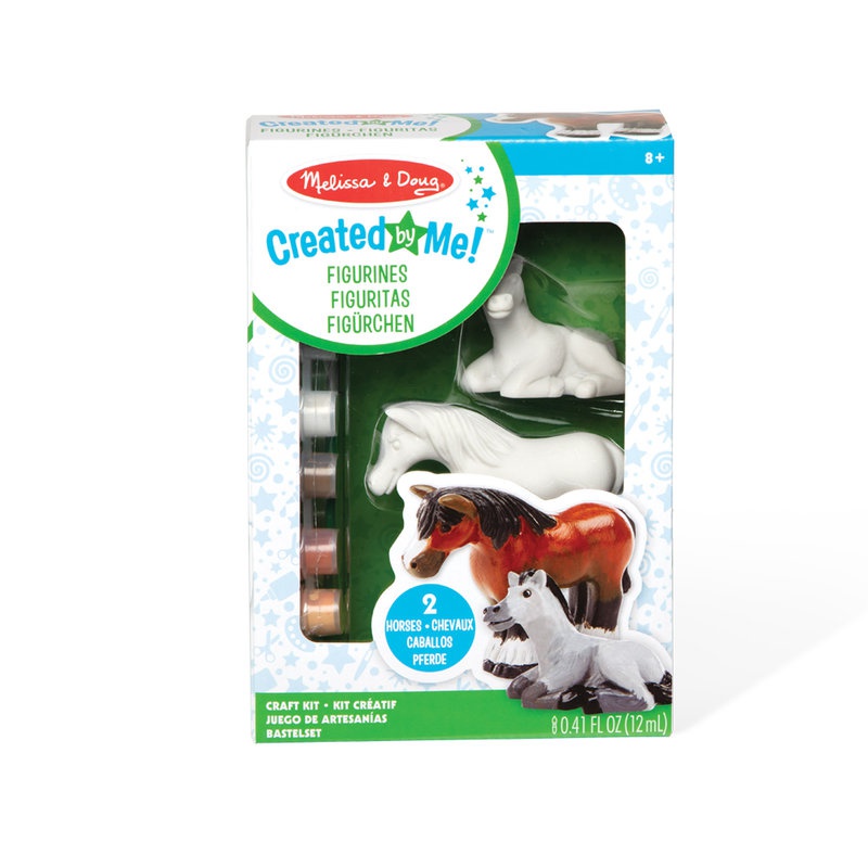 Melissa & Doug kreativno stvaranje figurica konja za bojenje