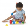 Melissa & Doug Drvene slagalica geometrijski oblici 15 komada