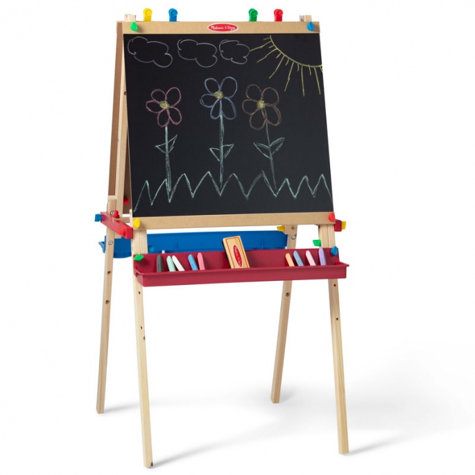 Melissa & Doug dvosmjerni Drvene slikarski stalak