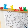 Melissa & Doug dvosmjerni Drvene slikarski stalak