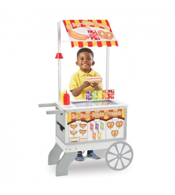 Melissa & Doug Drvene prodajni kolica s osvježenjem i sladoledom